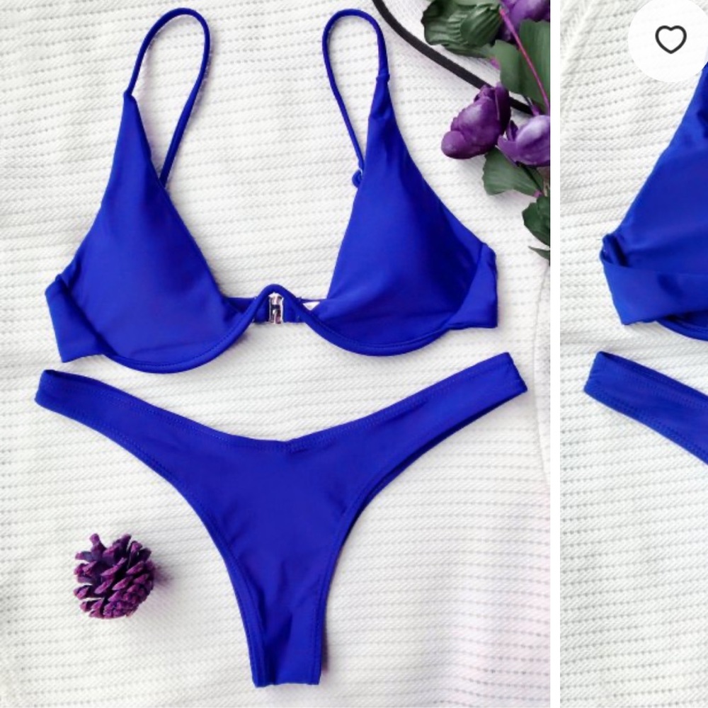 Push up Plunge bathing suit